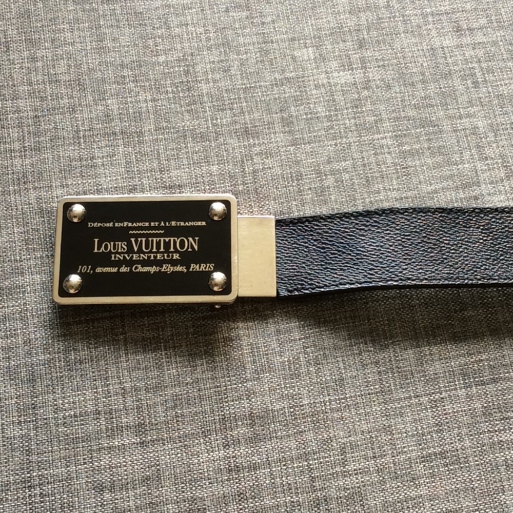 REVERSIBLE Men's Louis Vuitton Damier Belt